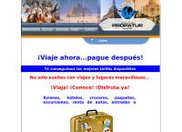 Sitio web de Agencia de Viajes Propatur