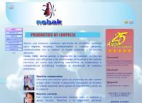Sitio web de NOBAK Productos de Limpieza
