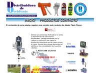 Sitio web de Distribuidora de Occidente