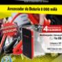 Bateria de respaldo con arrancador de auto. Ideal para emergencias