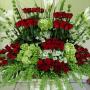 ARREGLO DE ROSAS ROJAS