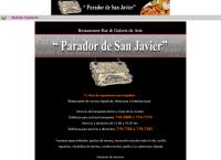Sitio web de El Parador De San Javier