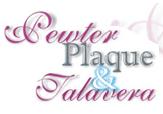 Pewter Plaque Y Talavera