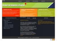 Sitio web de Raul Valderrama Pucheu, Agente de Seguros y Fianzas