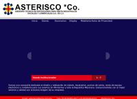 Sitio web de Asterisco
