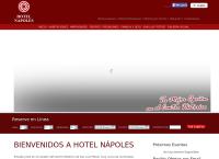 Sitio web de Hotel Nápoles