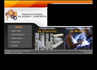 Sitio web de Manufacturas De Acero Y Concreto