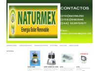 Sitio web de Naturmex Iluminacion LED