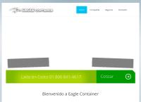 Sitio web de Eagle Container SA de Cv