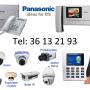 Conmutadores, reloj checador, CCTV e interfones