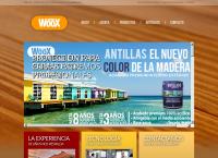 Sitio web de Woox Pinturas