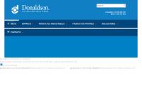 Sitio web de Donaldson S.a. de C.v.