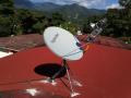 antena de internet satelital