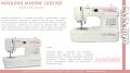 Máquina de coser computarizada Janome 1030 mx