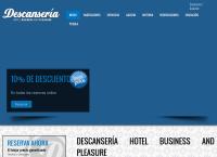 Sitio web de Descanseria Hotel Business and Pleasure