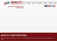 Sitio web de Quality Constructora S.a. de C.v.