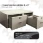 Caja tarjetero doble