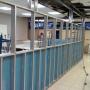 Construccion muro mixto tablaroca y Glass Rey