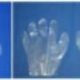 guantes de polietileno desechables