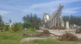 Demolicion de unas estructuras de concreto