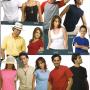 playeras cuello redondo y tipo polo