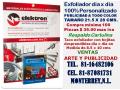 oferta de calendario exfoliador a todo color hoja dia x dia  $39.00 tamaño carta