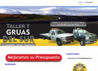 Sitio web de Gruas Del Sur