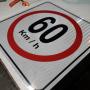Letrero Vial en lámina