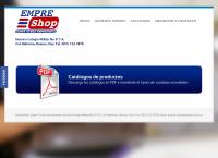 Sitio web de Empreshop