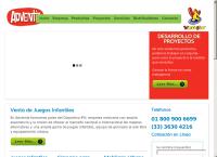 Sitio web de Adventia Juegos Infantiles