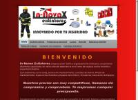 Sitio web de Extintores in-Novax