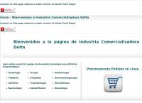 Sitio web de Industria Comercializadora Delta S.a. de C.v.