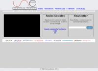 Sitio web de Une Consultores