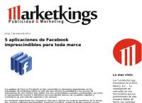 Sitio web de Marketkings