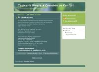 Sitio web de Tapiceria Rivera
