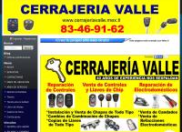 Sitio web de Cerrajeria Del Valle