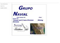 Sitio web de Navial Mineria