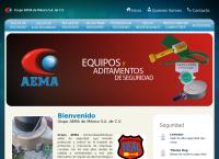 Sitio web de Grupo Aema de Mexico SA de Cv