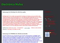 Sitio web de Electronica Muñoz Los Mochis