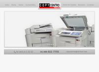 Sitio web de Copycentro Papeleria