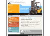 Sitio web de Ts Total Solution SA de Cv