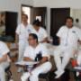 Alumnos en cambio de clase