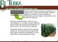 Sitio web de Fertilizantes Bioterra
