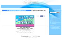 Sitio web de Music Center Manzanillo