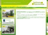 Sitio web de Jardineria Especializada
