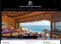 Sitio web de Resort Real Estate Services