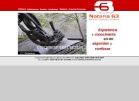 Sitio web de Notaria 63