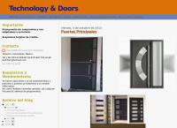 Sitio web de Technology & Doors