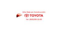 Sitio web de Toyota