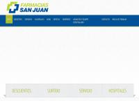 Sitio web de Farmacia SAn Juan Suc.- Aeropuerto